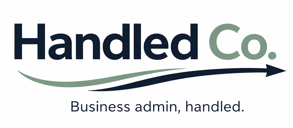 Handled Co. white logo